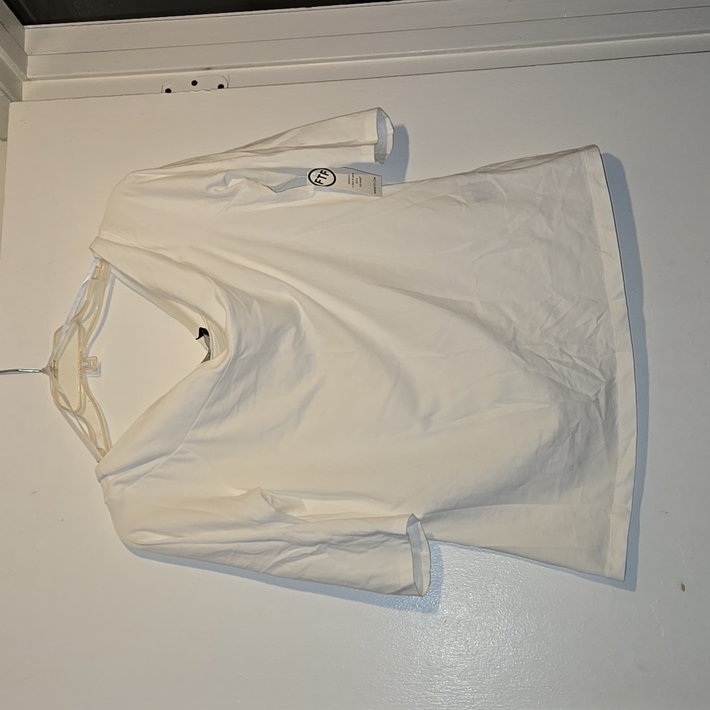 NWT white tee